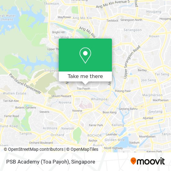 PSB Academy (Toa Payoh) map