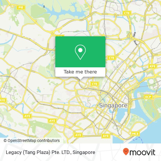 Legacy (Tang Plaza) Pte. LTD. map