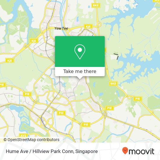 Hume Ave / Hillview Park Conn map