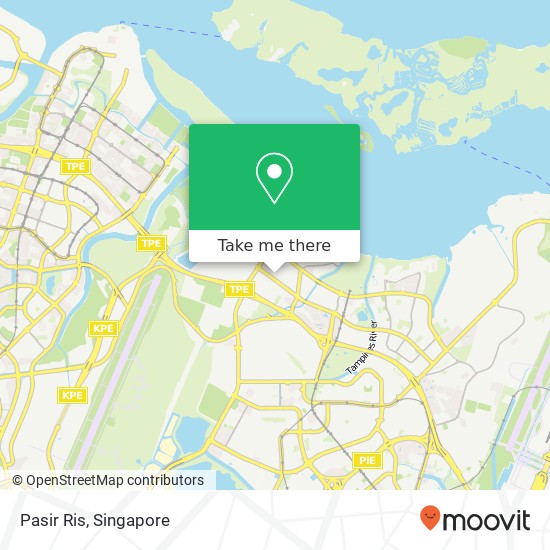 Pasir Ris map