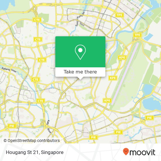 Hougang St 21 map