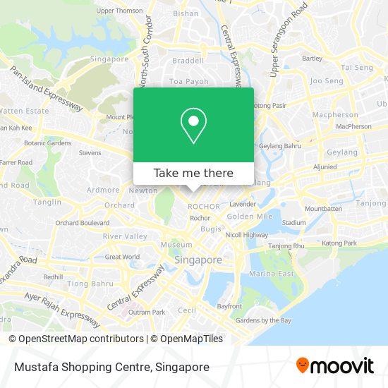 Mustafa Shopping Centre map