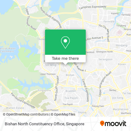 Bishan North Constituency Office地图