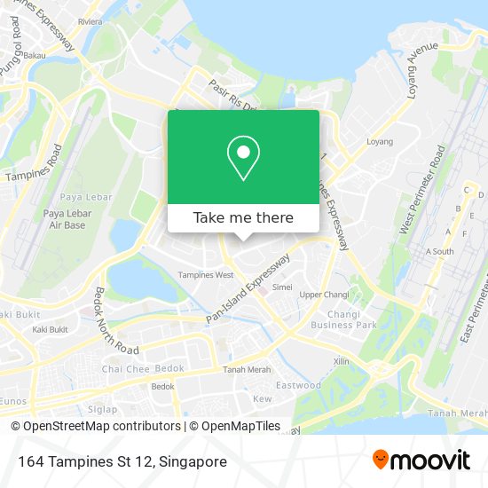 164 Tampines St 12 map
