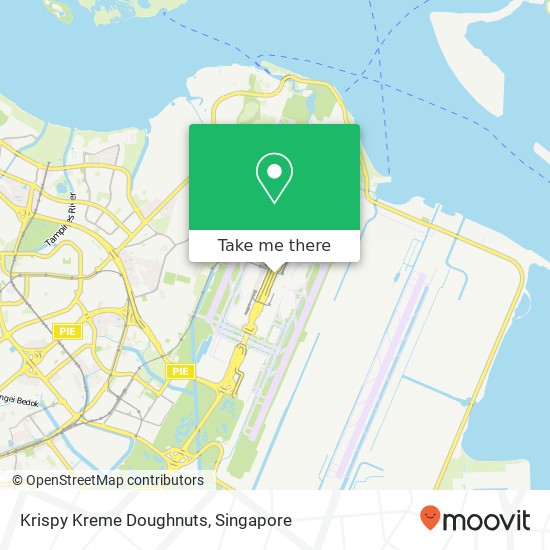 Krispy Kreme Doughnuts map