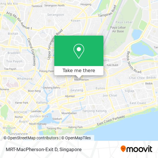 MRT-MacPherson-Exit D map