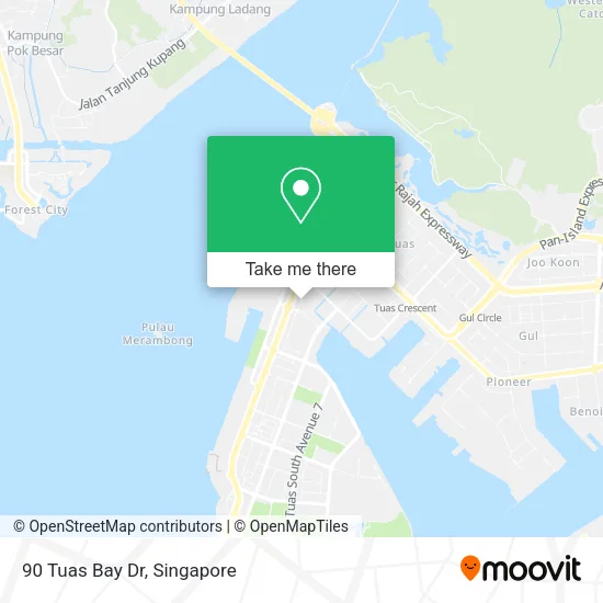 90 Tuas Bay Dr地图