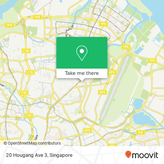 20 Hougang Ave 3 map