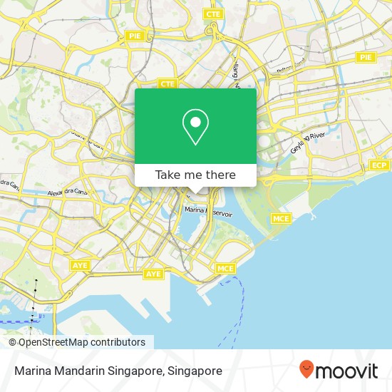 Marina Mandarin Singapore map