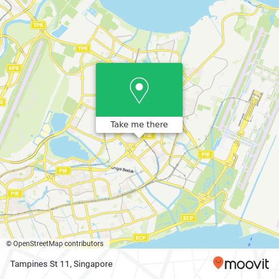 Tampines St 11 map