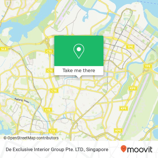 De Exclusive Interior Group Pte. LTD. map