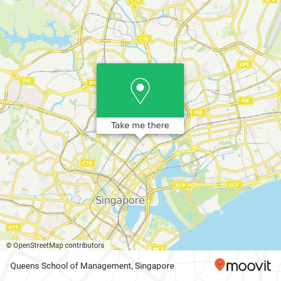 Queens School of Management map