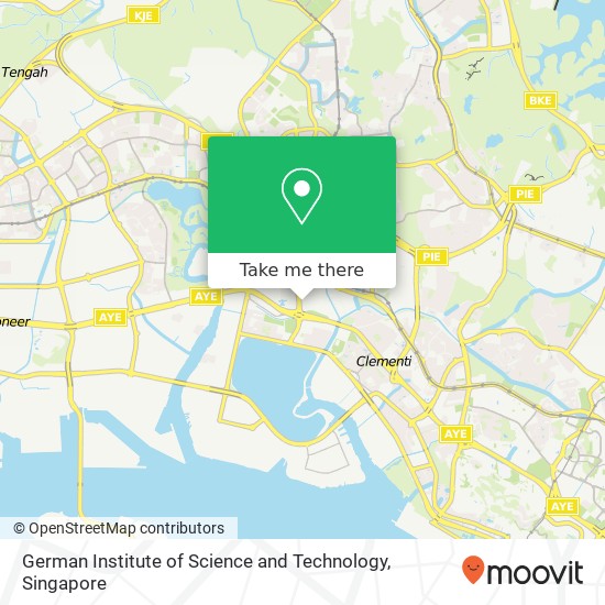 German Institute of Science and Technology map