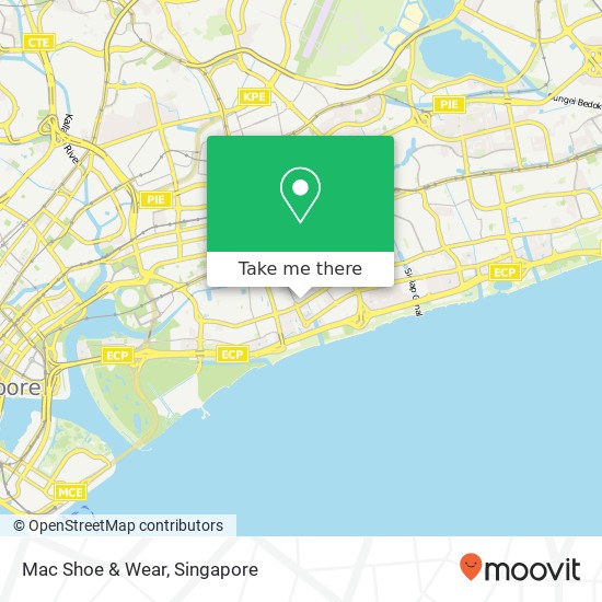 Mac Shoe & Wear map