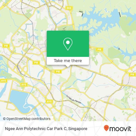 Ngee Ann Polytechnic Car Park C map
