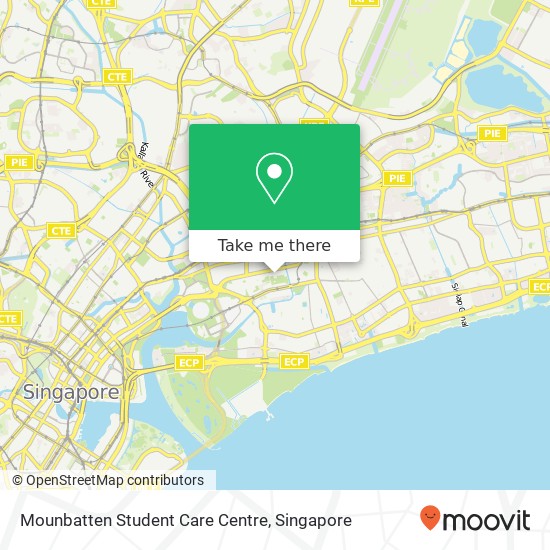 Mounbatten Student Care Centre map