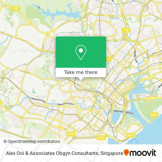 Alex Ooi & Associates Obgyn Consultants map