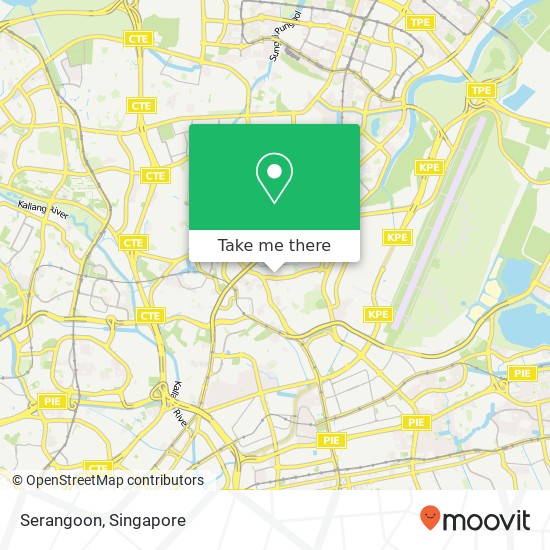 Serangoon map