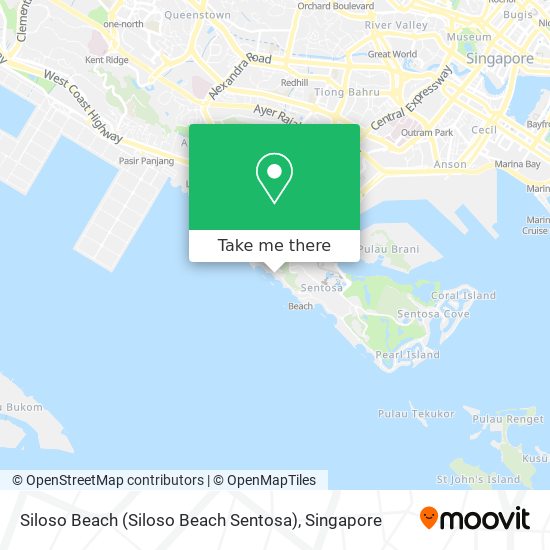 Siloso Beach (Siloso Beach Sentosa)地图