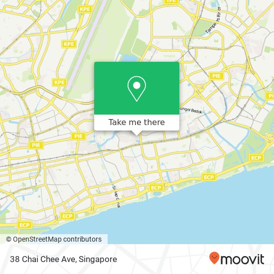 38 Chai Chee Ave map