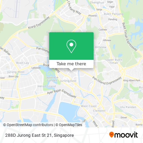 288D Jurong East St 21 map