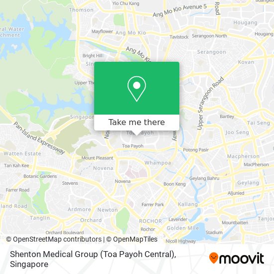Shenton Medical Group (Toa Payoh Central) map