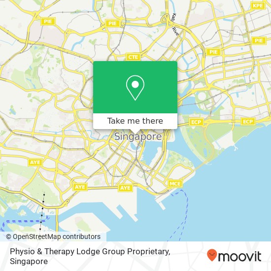 Physio & Therapy Lodge Group Proprietary map