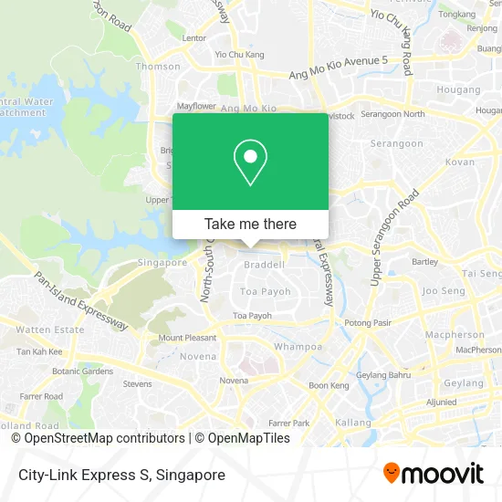 City-Link Express S地图