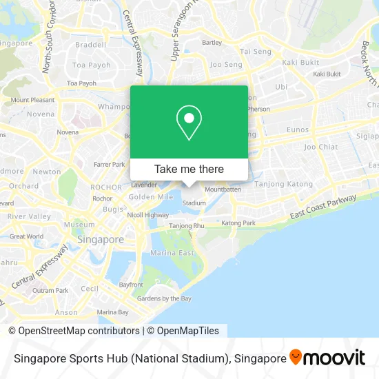 Singapore Sports Hub (National Stadium)地图