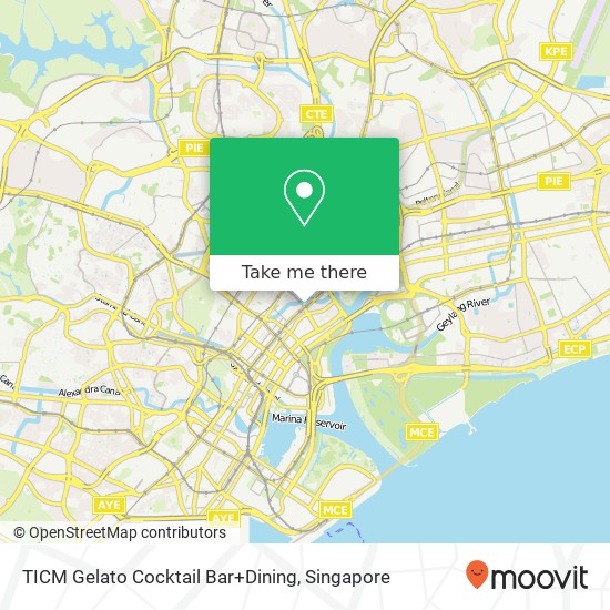 TICM Gelato Cocktail Bar+Dining地图