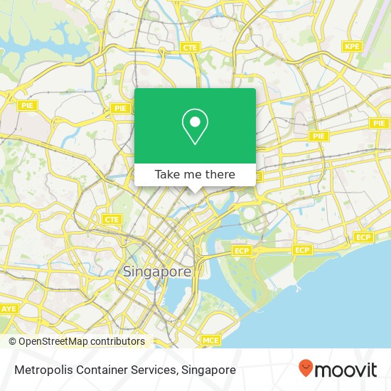 Metropolis Container Services map