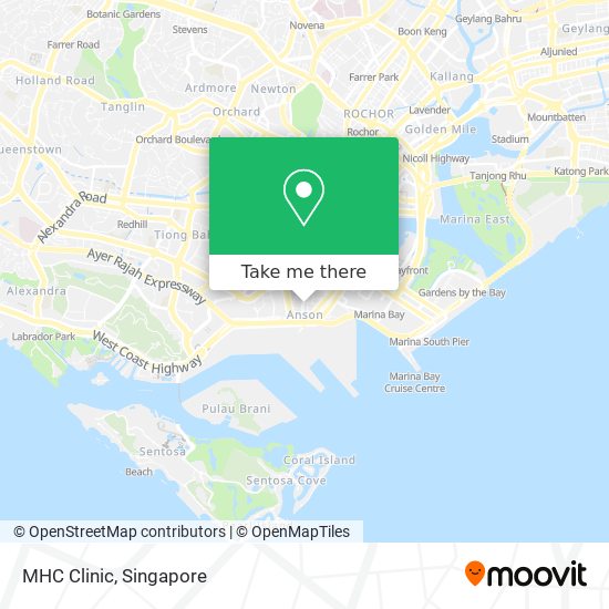MHC Clinic map