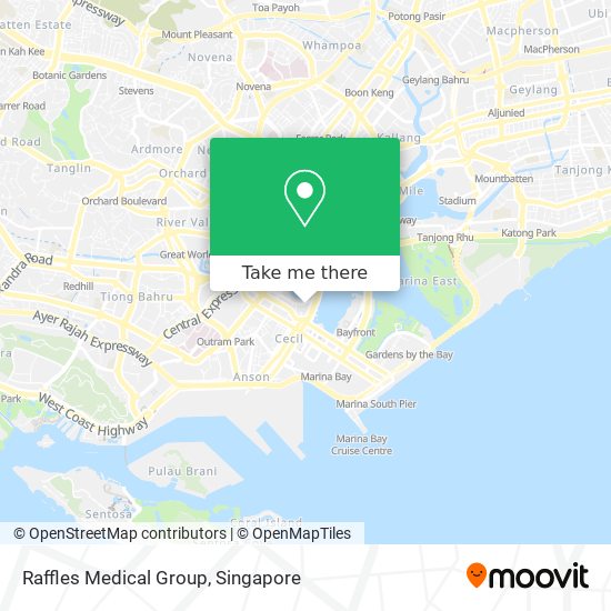Raffles Medical Group地图