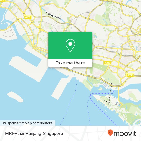 MRT-Pasir Panjang map