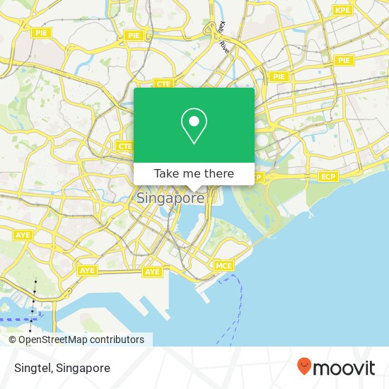 Singtel map