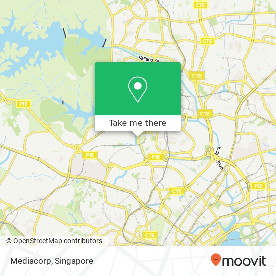 Mediacorp map