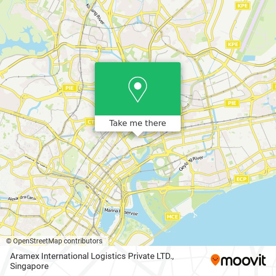 Aramex International Logistics Private LTD. map