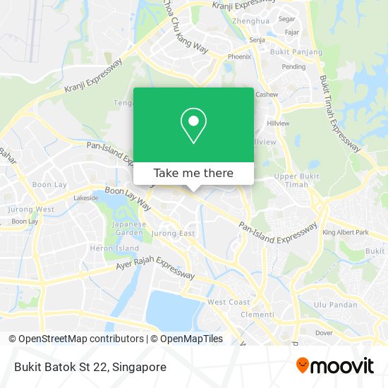 Bukit Batok St 22地图