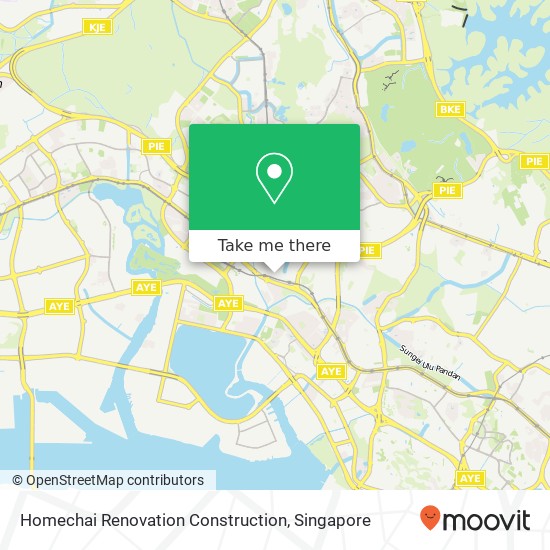 Homechai Renovation Construction map