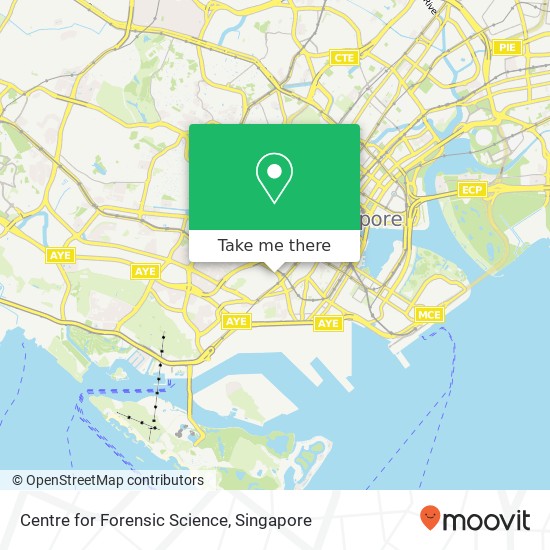 Centre for Forensic Science map