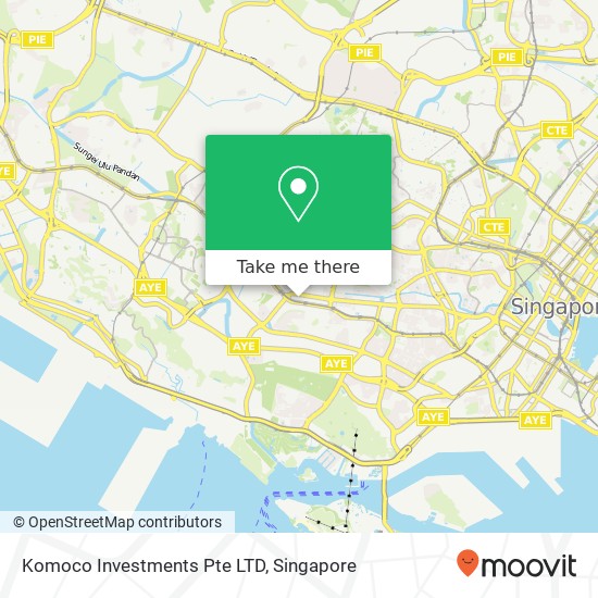 Komoco Investments Pte LTD地图