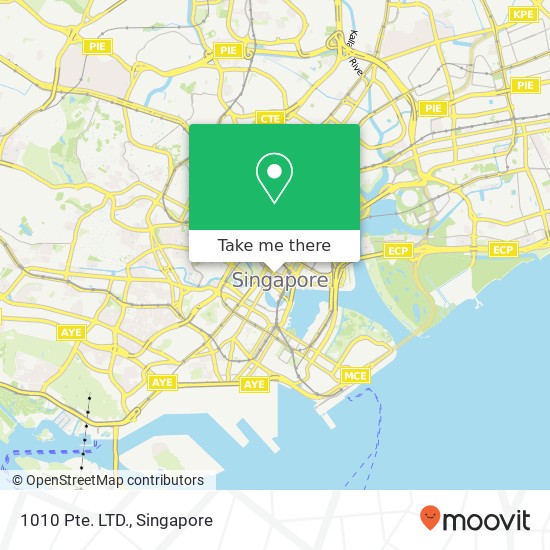 1010 Pte. LTD. map