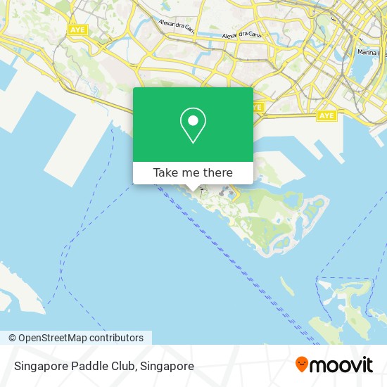 Singapore Paddle Club map