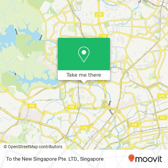 To the New Singapore Pte. LTD.地图