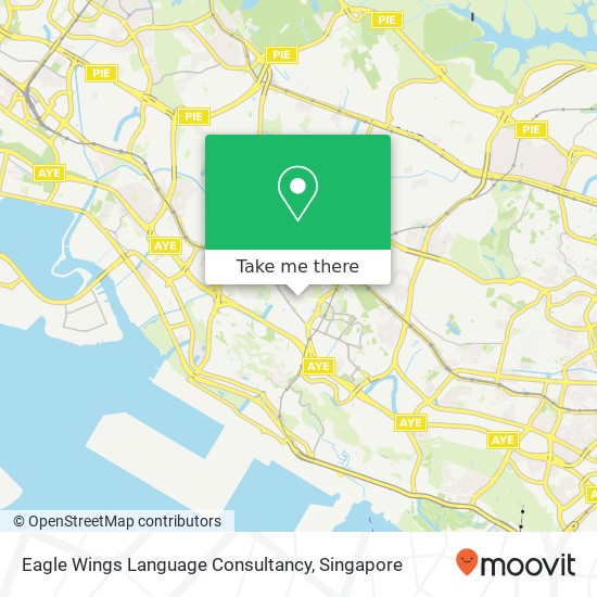Eagle Wings Language Consultancy map