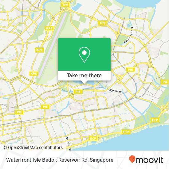 Waterfront Isle Bedok Reservoir Rd地图