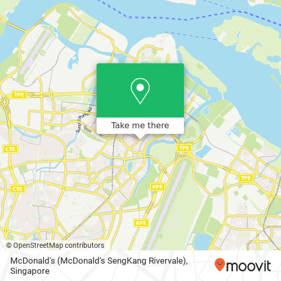 McDonald's (McDonald's SengKang Rivervale) map