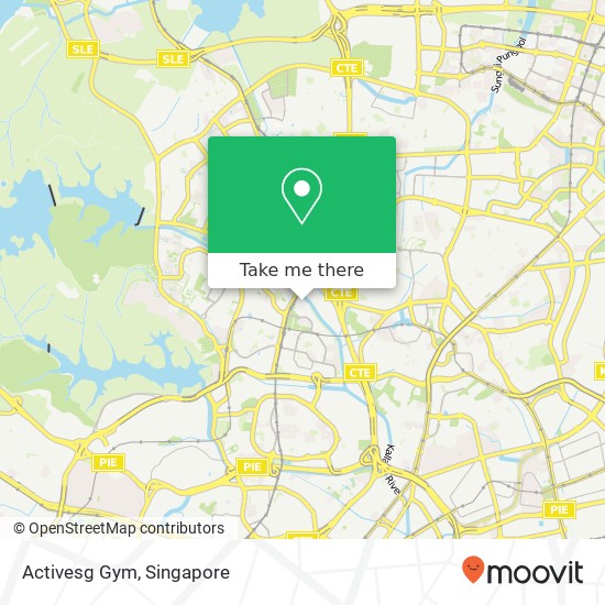 Activesg Gym地图