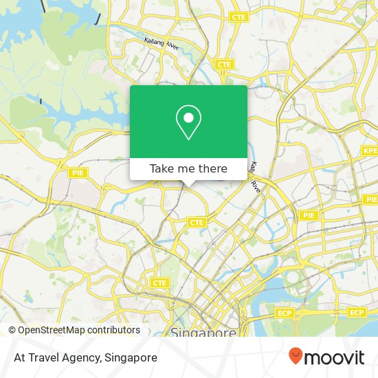 At Travel Agency map