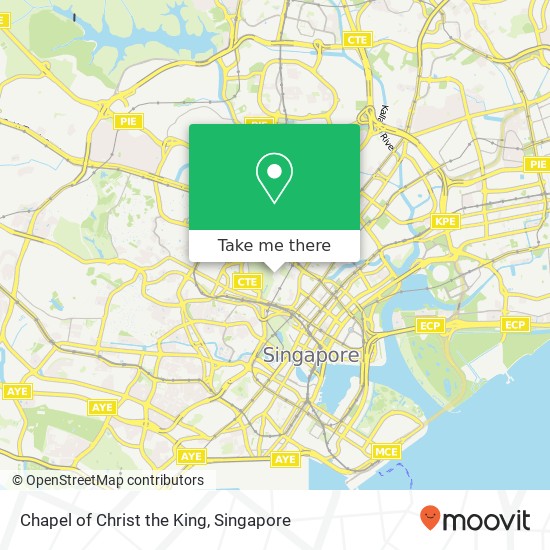 Chapel of Christ the King map